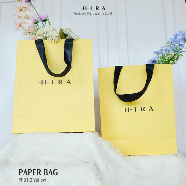 Paper Bag Hira - PPB1.3 Yellow