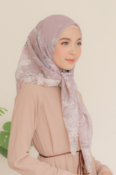 [ BUY 3 GET 1 FREE HIJAB ] Emily Scarf - EM28.5 Latte