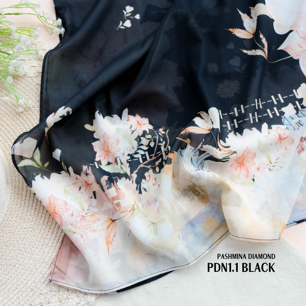 Pashmina Diamond - PDN1.1 Black