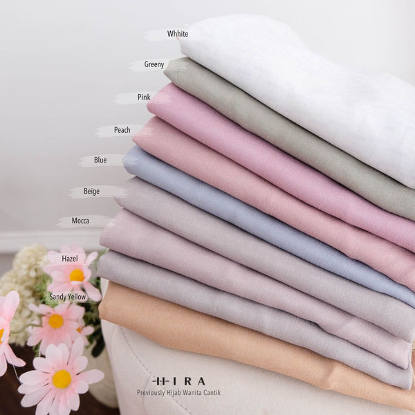 [ BUY 3 GET 1 FREE HIJAB ] Malaya Purity - MP10.4 White