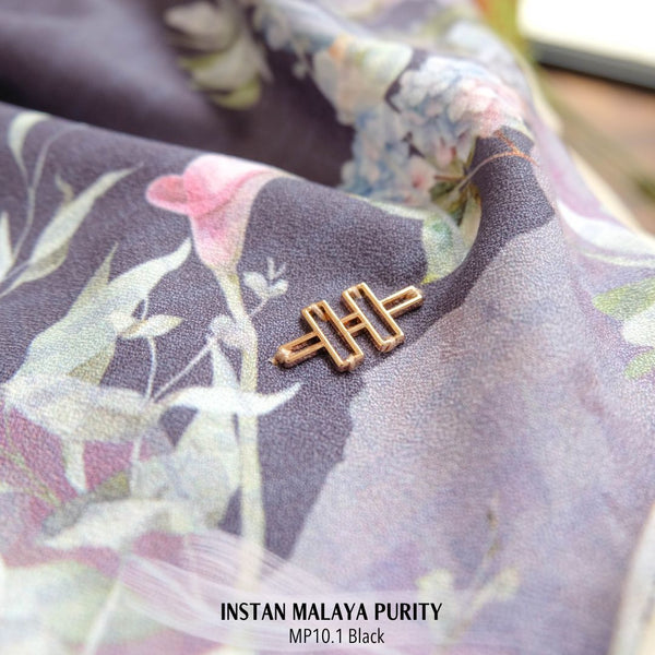 [ BUY 3 GET 1 FREE HIJAB ] Malaya Purity - MP10.1 Black