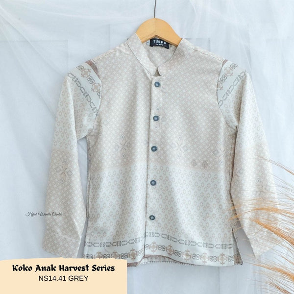 [ READY STOCK ] Koko Harvest Series Anak - NS14.41 Grey