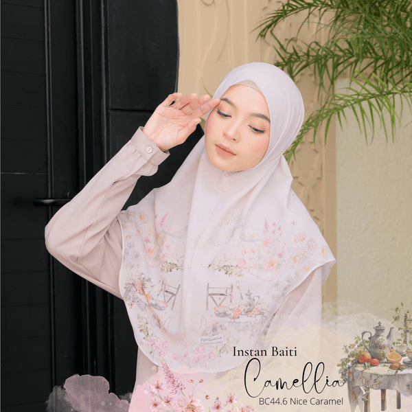 Hijab Instan Baiti Camellia - BC44.6 Nice Caramel