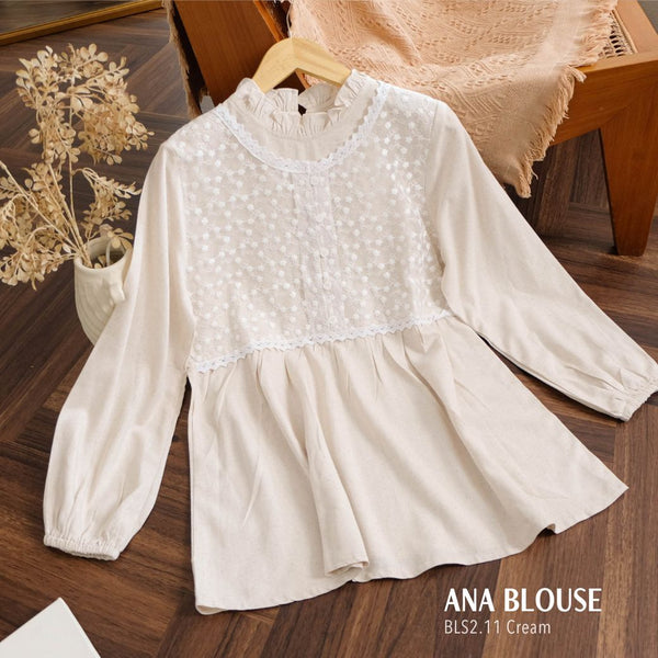 White Blouse - BLS2.11 Ana