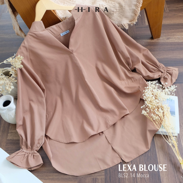 Mocca Blouse - BLS2.14 Lexa Mocca