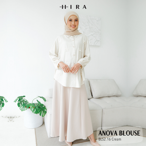 White Blouse - BLS2.16 Anova Cream