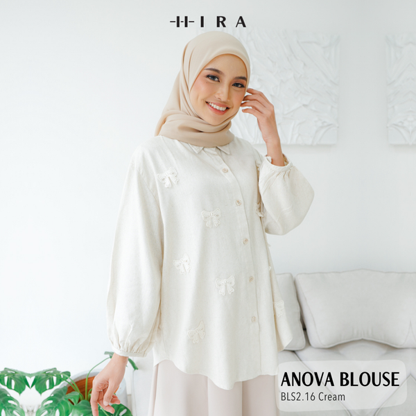 White Blouse - BLS2.16 Anova Cream