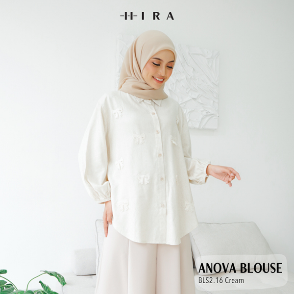 White Blouse - BLS2.16 Anova Cream