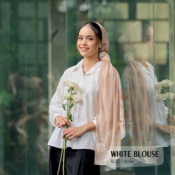 White Blouse - BLS2.1 Anika