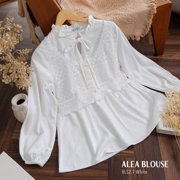 White Blouse - BLS2.7 Alea