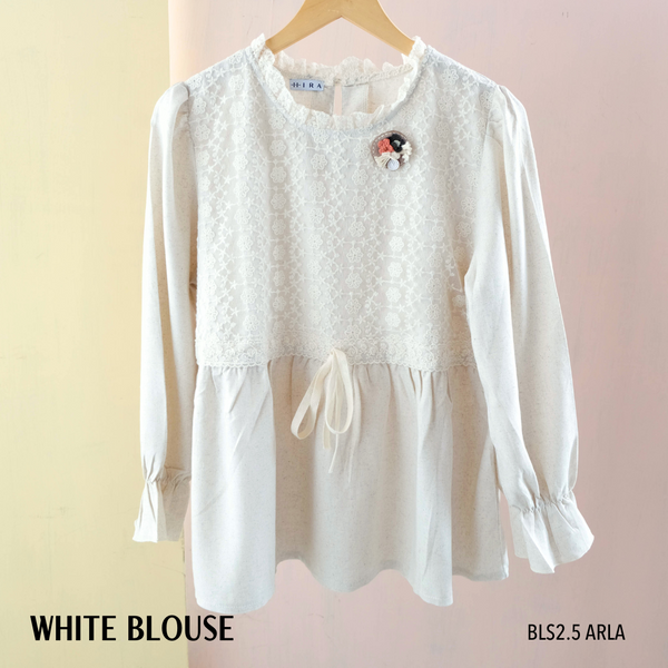 White Blouse - BLS2.5 Arla