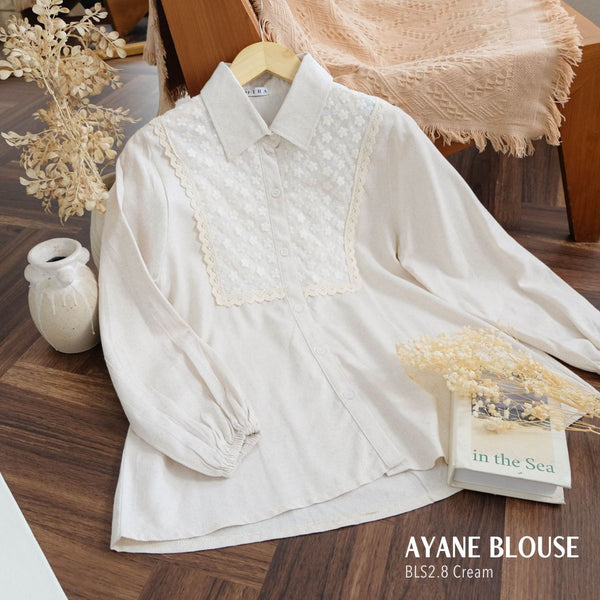 White Blouse - BLS2.8 Ayane