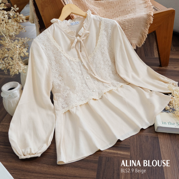 White Blouse - BLS2.9 Alina