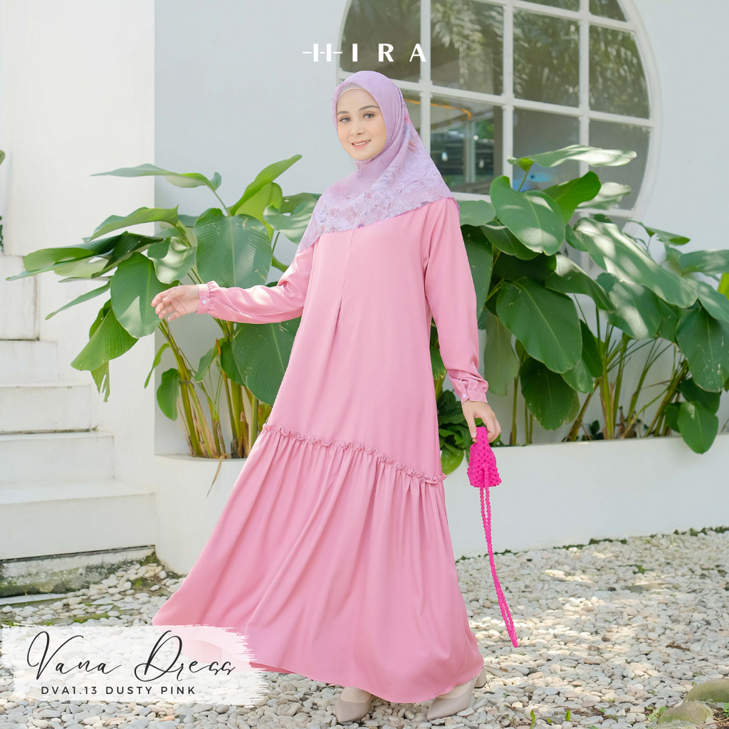 Vana Dress - DVA1.13 Dusty Pink