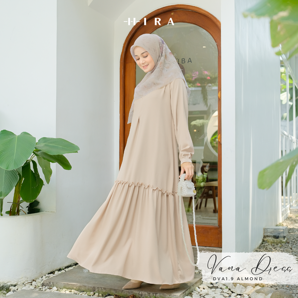 Vana Dress - DVA1.9 Almond