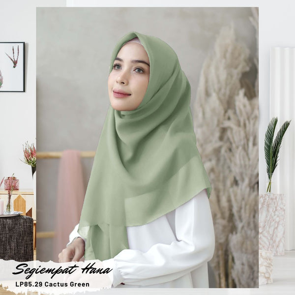 Segiempat Hana - LP85.29 Cactus Green