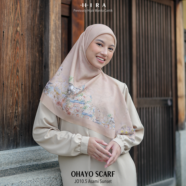 Ohayo Scarf - OH10.5 OV10.5 JO10.5 JV10.5 Asami Sunset