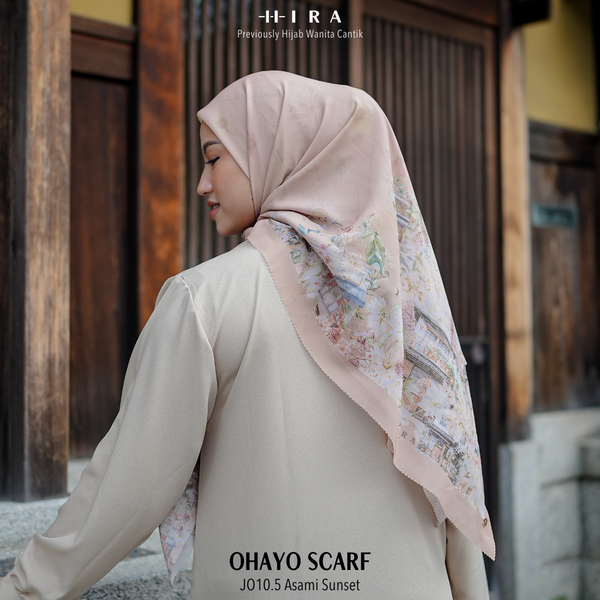 Ohayo Scarf - OH10.5 OV10.5 JO10.5 JV10.5 Asami Sunset