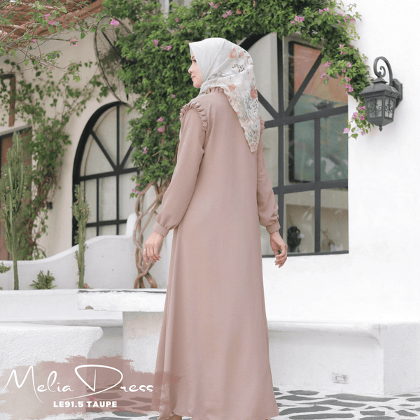 Melia Dress - LE91.5 Taupe