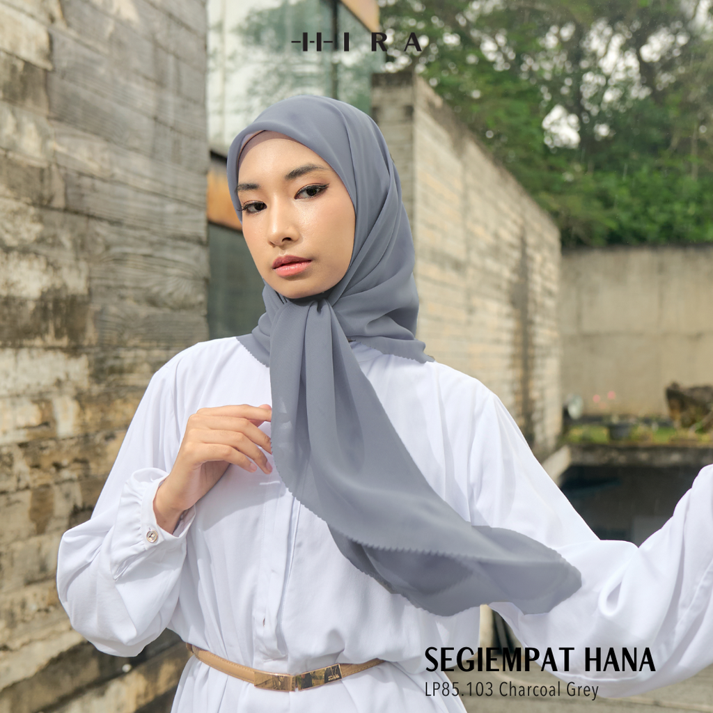 Segiempat Hana - LP85.103 Charcoal Grey