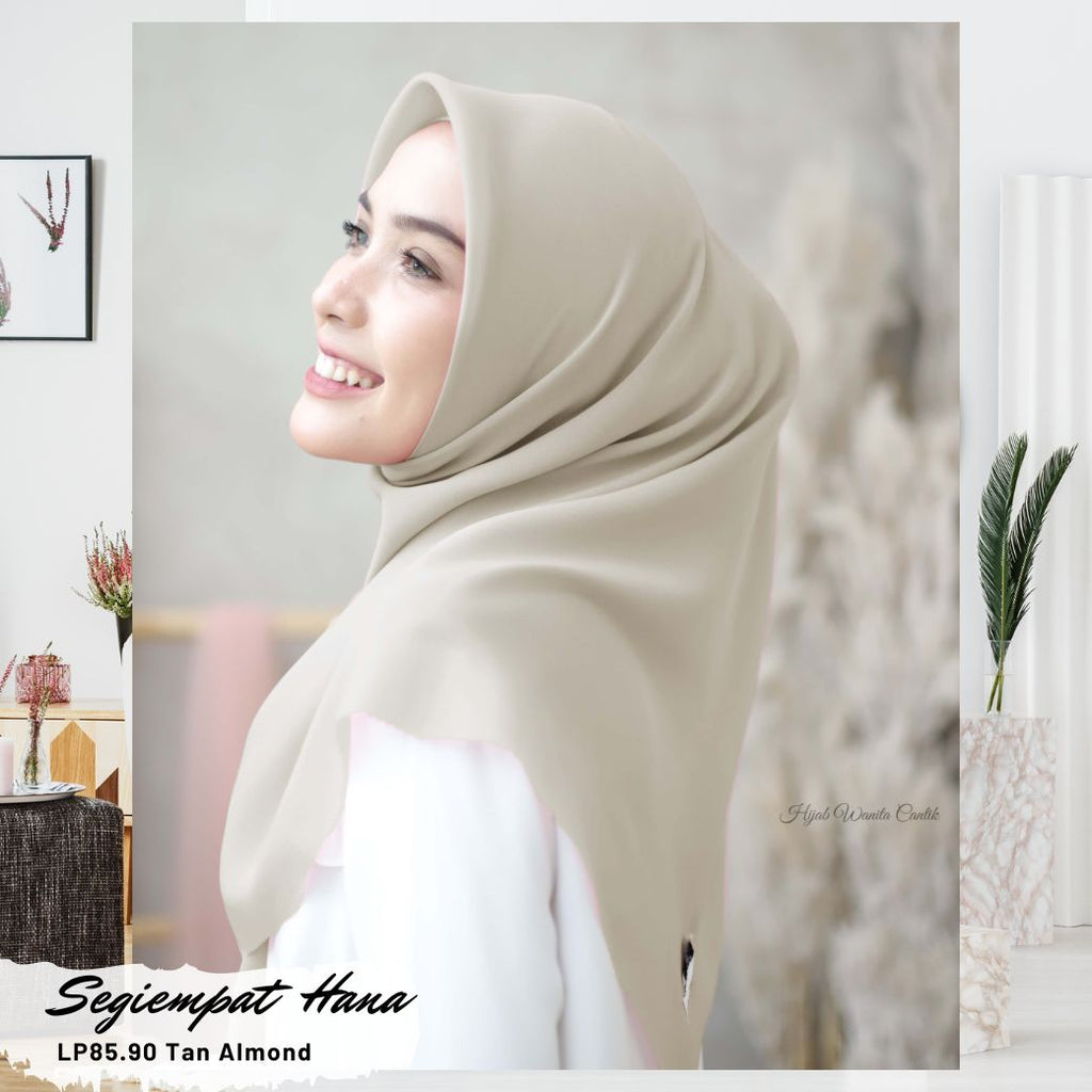 Segiempat Hana - LP85.90 Tan Almond