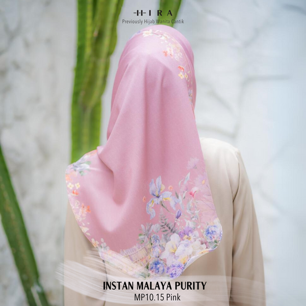 [ BUY 3 GET 1 FREE HIJAB ] Malaya Purity - MP10.15 Pink