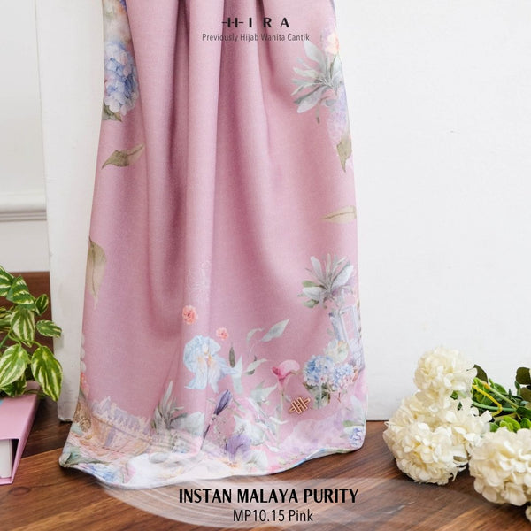 [ BUY 3 GET 1 FREE HIJAB ] Malaya Purity - MP10.15 Pink