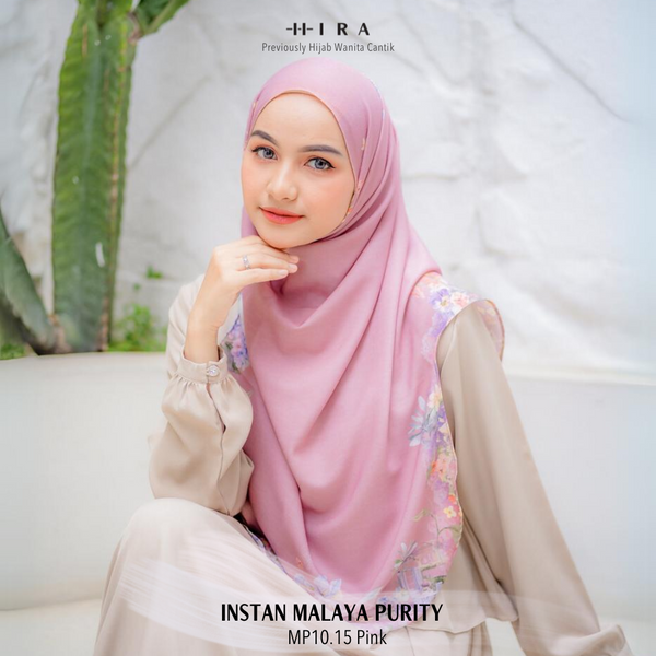 [ BUY 3 GET 1 FREE HIJAB ] Malaya Purity - MP10.15 Pink