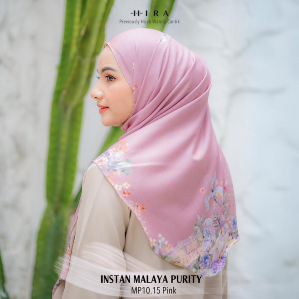 [ BUY 3 GET 1 FREE HIJAB ] Malaya Purity - MP10.15 Pink