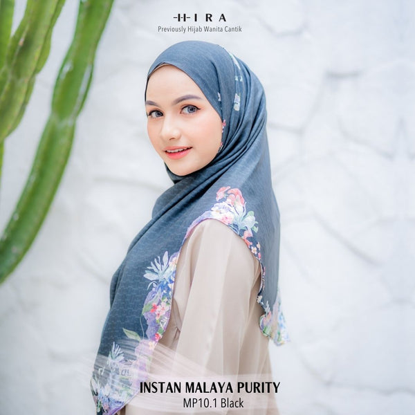 [ BUY 3 GET 1 FREE HIJAB ] Malaya Purity - MP10.1 Black