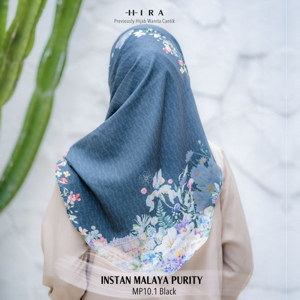 [ BUY 3 GET 1 FREE HIJAB ] Malaya Purity - MP10.1 Black