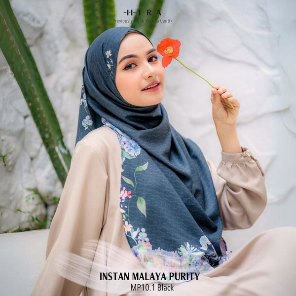 [ BUY 3 GET 1 FREE HIJAB ] Malaya Purity - MP10.1 Black