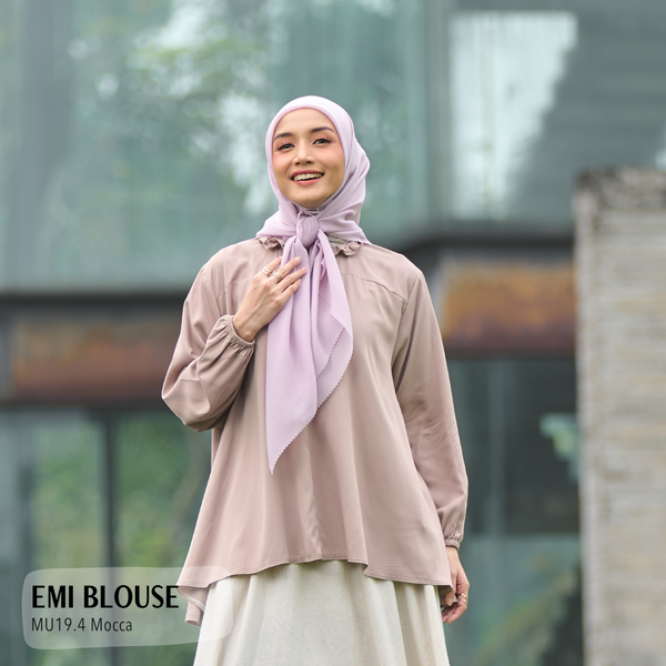 Emi Blouse - MU19.4 Mocca