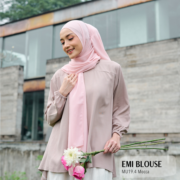 Emi Blouse - MU19.4 Mocca