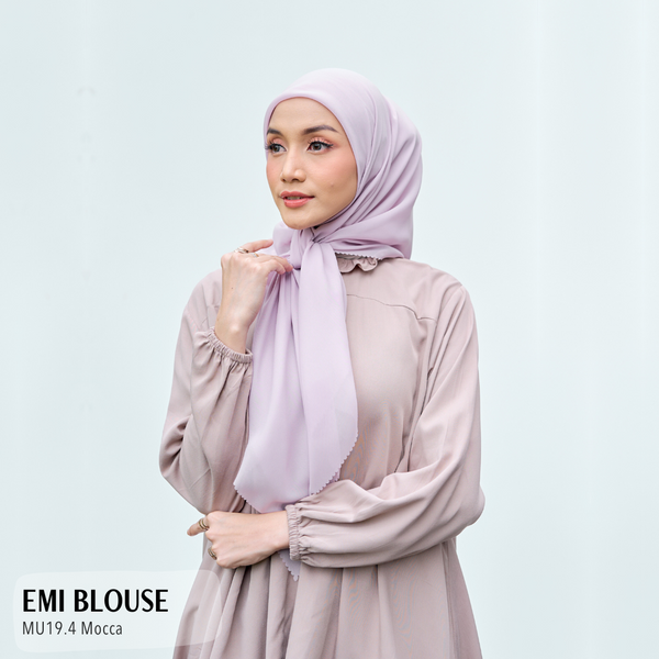 Emi Blouse - MU19.4 Mocca