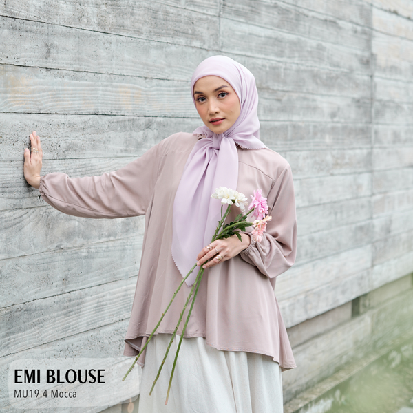 Emi Blouse - MU19.4 Mocca