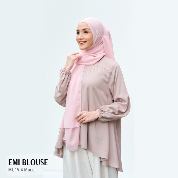 Emi Blouse - MU19.4 Mocca