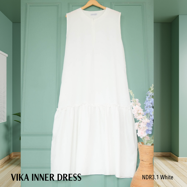 Vika Inner Dress - NDR3.1 White