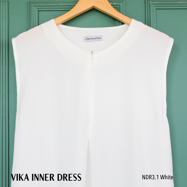 Vika Inner Dress - NDR3.1 White