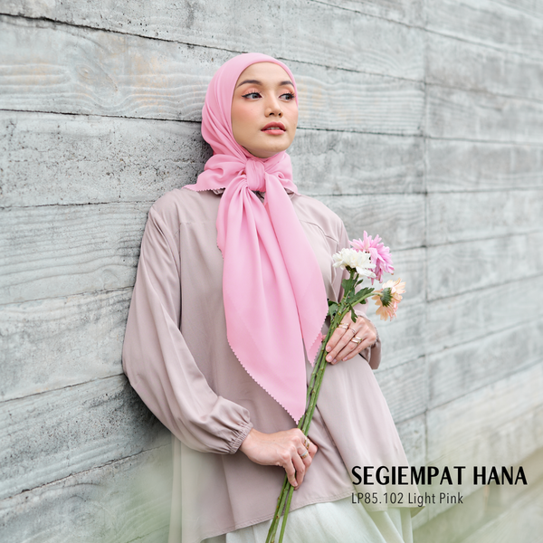 Segiempat Hana - LP85.102 Light Pink