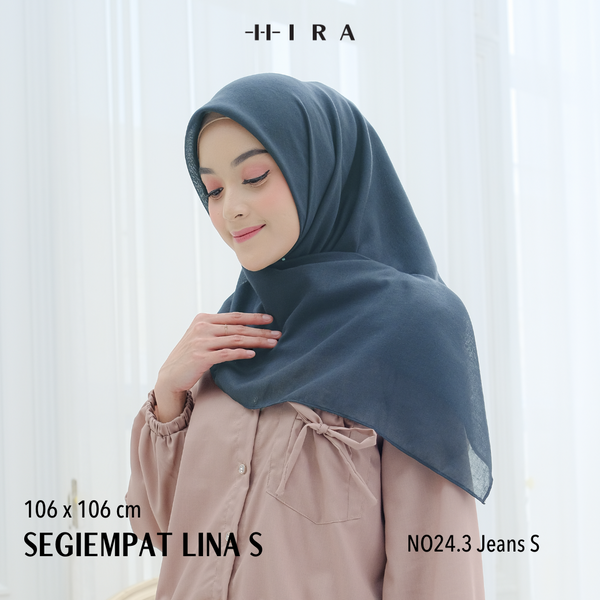 Segiempat Lina Voal S - NO24.3 Jeans S