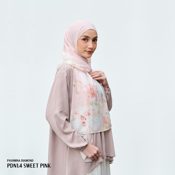 Pashmina Diamond - PDN1.4 Sweet Pink