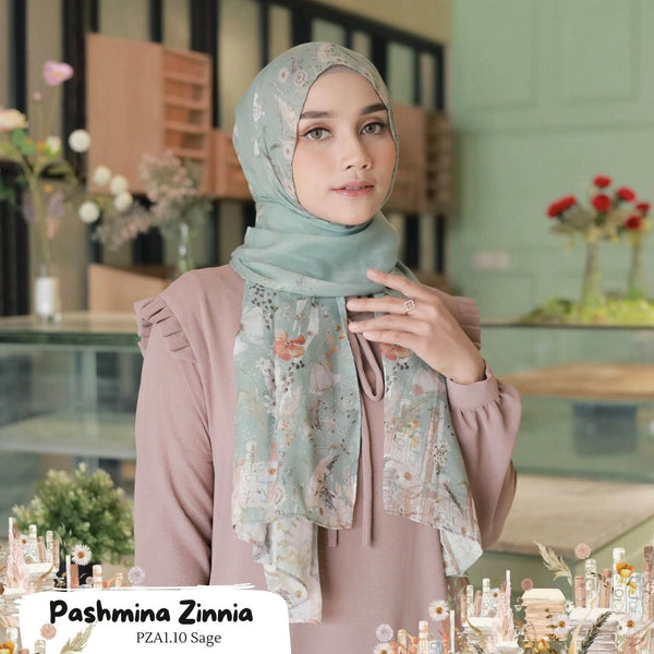 Pashmina Zinnia - PZA1.10 Sage