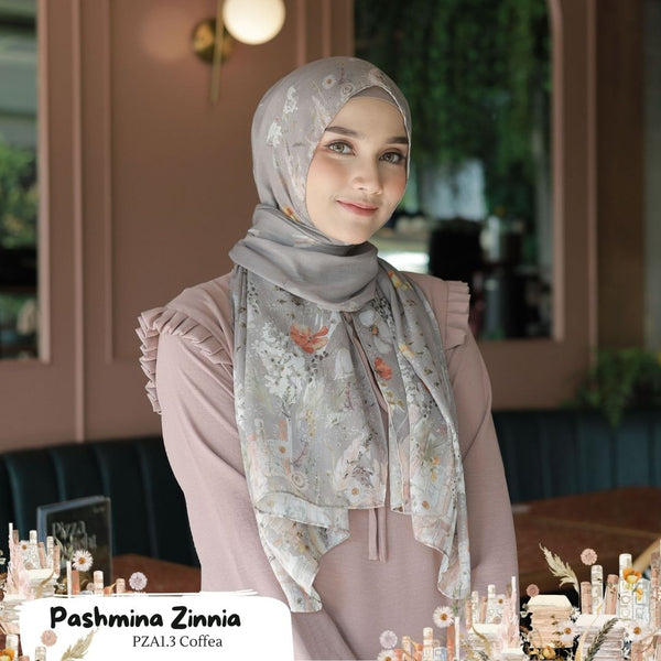 Pashmina Zinnia - PZA1.3 Coffea