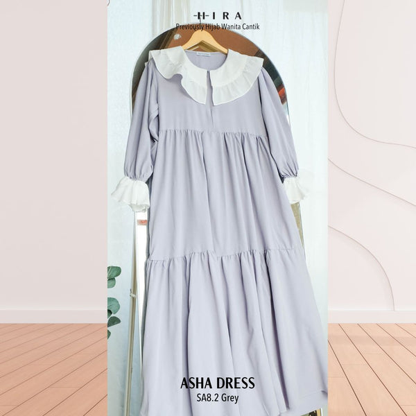 Asha Dress - SA8.2 Grey