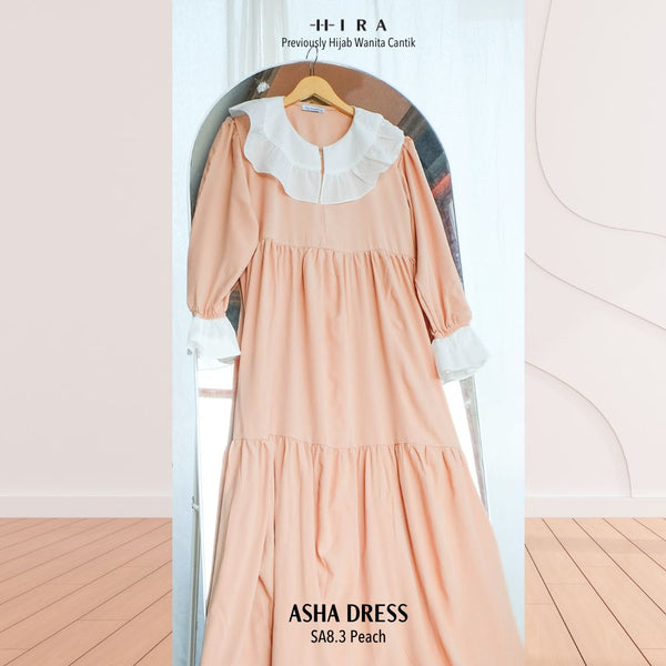 Asha Dress - SA8.3 Peach