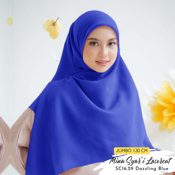 Mina Syari Lasercut - SC16.29 Dazzling Blue