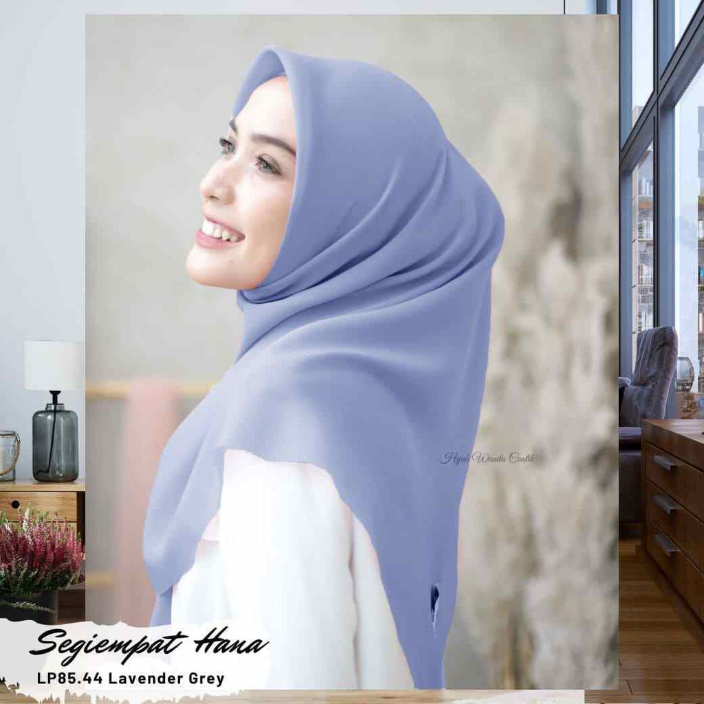 Segiempat Hana - LP85.44 Lavender Grey