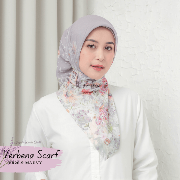 [ BUY 3 GET 1 FREE HIJAB ] Verbena Scarf - VR26.9 Mauvy