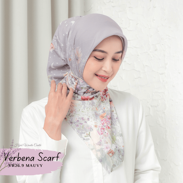 [ BUY 3 GET 1 FREE HIJAB ] Verbena Scarf - VR26.9 Mauvy